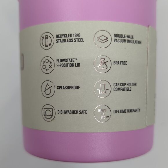 Stanley 40oz Stainless Steel H2.0 FlowState Quencher Tumbler Amethyst Purple NWT - Picture 13 of 14